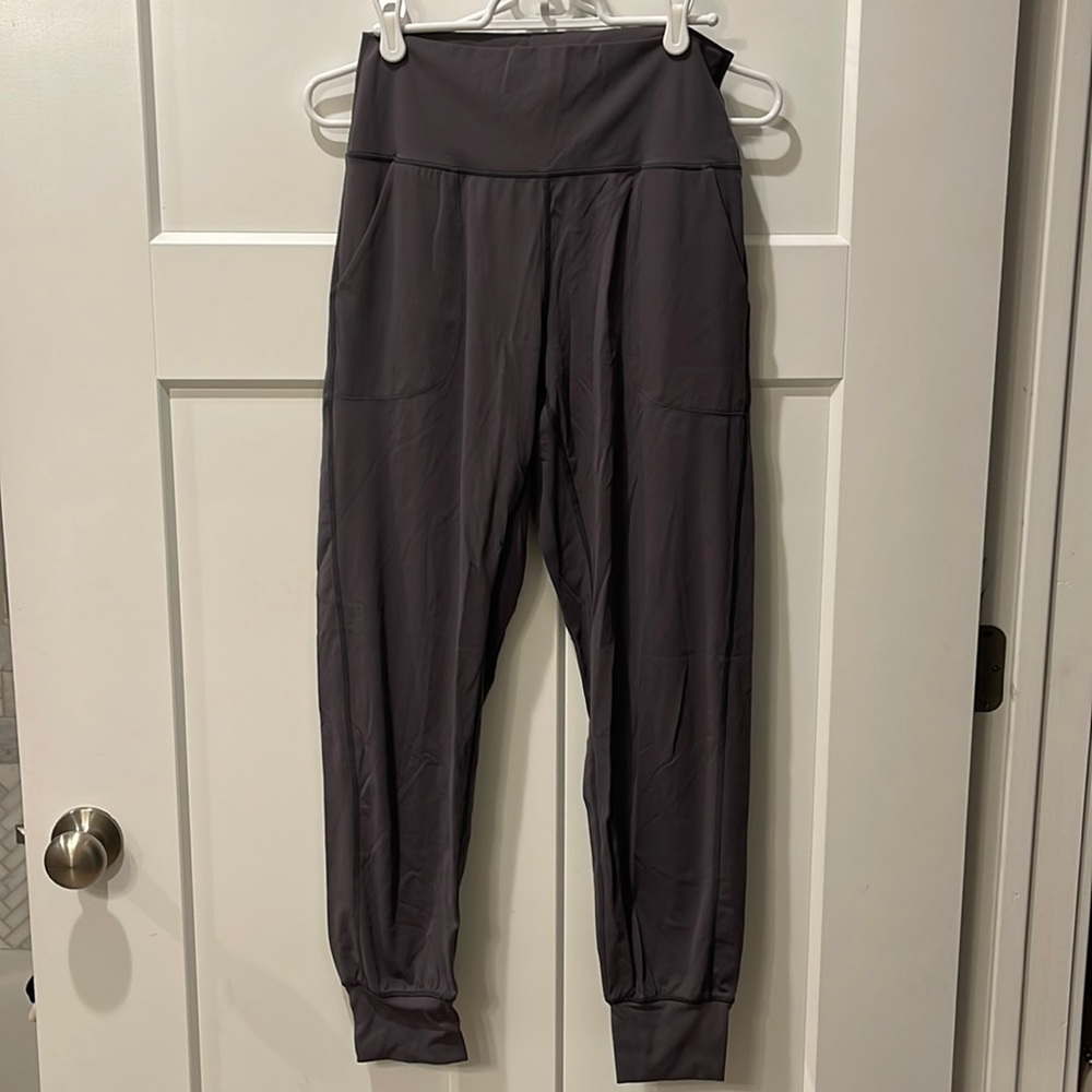 High waisted joggers
